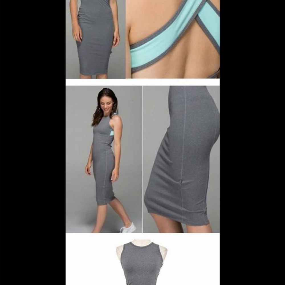 lululemon athletica picnic play  Backless Dress
